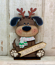 Load image into Gallery viewer, Christmas Dog Sitters  - Unpainted &amp; Unassembled