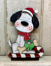 Load image into Gallery viewer, Christmas Dog Sitters  - Unpainted &amp; Unassembled