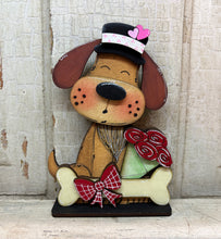Load image into Gallery viewer, Valentine Dogs  - Unpainted &amp; Unassembled