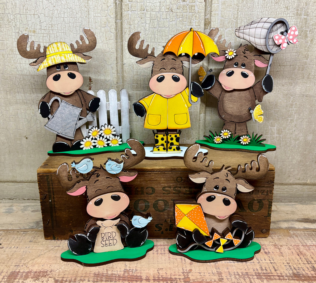 Spring Moose - Unpainted & Unassembled – Elderberry Place
