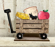 Load image into Gallery viewer, Tiny Bases for the Inserts (Baskets, Wagon, House, Truck, etc.) - Unpainted