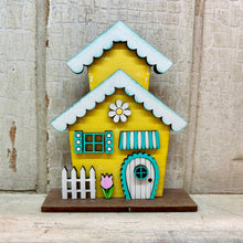 Load image into Gallery viewer, Flower Houses  - Unpainted &amp; Unassembled