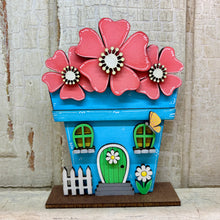 Load image into Gallery viewer, Flower Houses  - Unpainted &amp; Unassembled