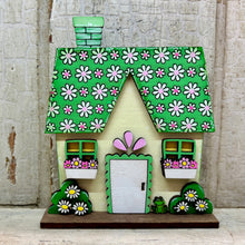 Load image into Gallery viewer, Flower Houses  - Unpainted &amp; Unassembled