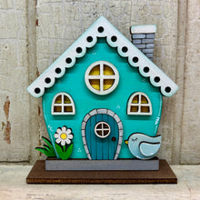 Load image into Gallery viewer, Flower Houses  - Unpainted &amp; Unassembled