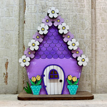 Load image into Gallery viewer, Flower Houses  - Unpainted &amp; Unassembled