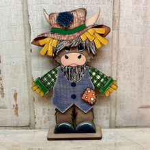 Load image into Gallery viewer, Fall Pumpkin Highland Cows - Unpainted &amp; Unassembled