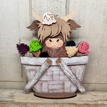 Load image into Gallery viewer, New Summer Large Basket Inserts - Unpainted