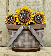 Load image into Gallery viewer, Fall, Halloween &amp; Thanksgiving TINY Basket Inserts - Unpainted