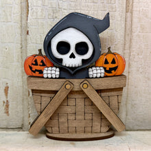 Load image into Gallery viewer, Fall, Halloween &amp; Thanksgiving TINY Basket Inserts - Unpainted - 30 Designs