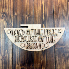 Load image into Gallery viewer, Build Your Own Door Hanger or Fence - Bottom Inserts - Unpainted