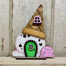 Load image into Gallery viewer, Ice Cream Houses  - Unpainted &amp; Unassembled