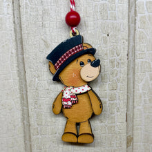 Load image into Gallery viewer, Christmas Teddy Bear Ornaments - Unpainted &amp; Unassembled