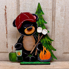 Load image into Gallery viewer, Camping &amp; Fishing Bears  - Unpainted &amp; Unassembled