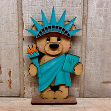 Load image into Gallery viewer, 4th of July Patriotic Bears  - Unpainted &amp; Unassembled