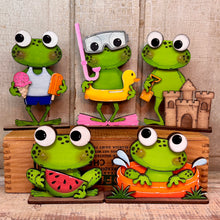 Load image into Gallery viewer, Summer Frogs  - Unpainted &amp; Unassembled