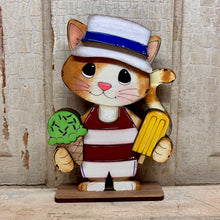 Load image into Gallery viewer, Summer Cats - Unpainted &amp; Unassembled
