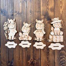 Load image into Gallery viewer, Spring Horses - Unpainted &amp; Unassembled