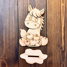 Load image into Gallery viewer, Spring Horses - Unpainted &amp; Unassembled