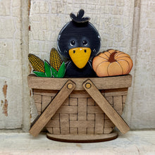 Load image into Gallery viewer, Fall, Halloween &amp; Thanksgiving TINY Basket Inserts - Unpainted - 30 Designs