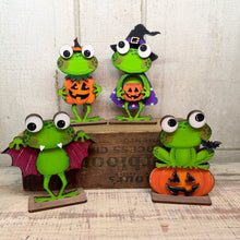 Load image into Gallery viewer, Halloween Frogs - Unpainted &amp; Unassembled