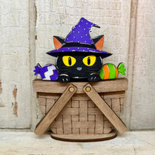 Load image into Gallery viewer, Fall, Halloween &amp; Thanksgiving TINY Basket Inserts - Unpainted - 30 Designs