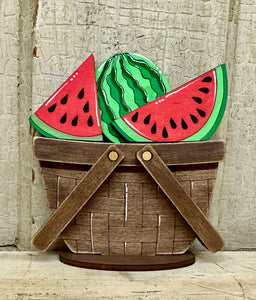 Summer, 4th of July & Cinco De Mayo  TINY Basket Inserts - Unpainted