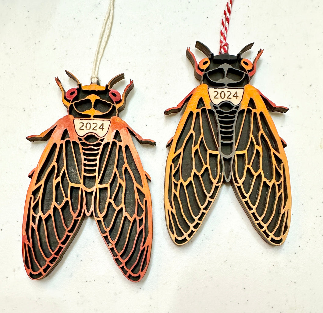 Cicada Ornament - Unpainted