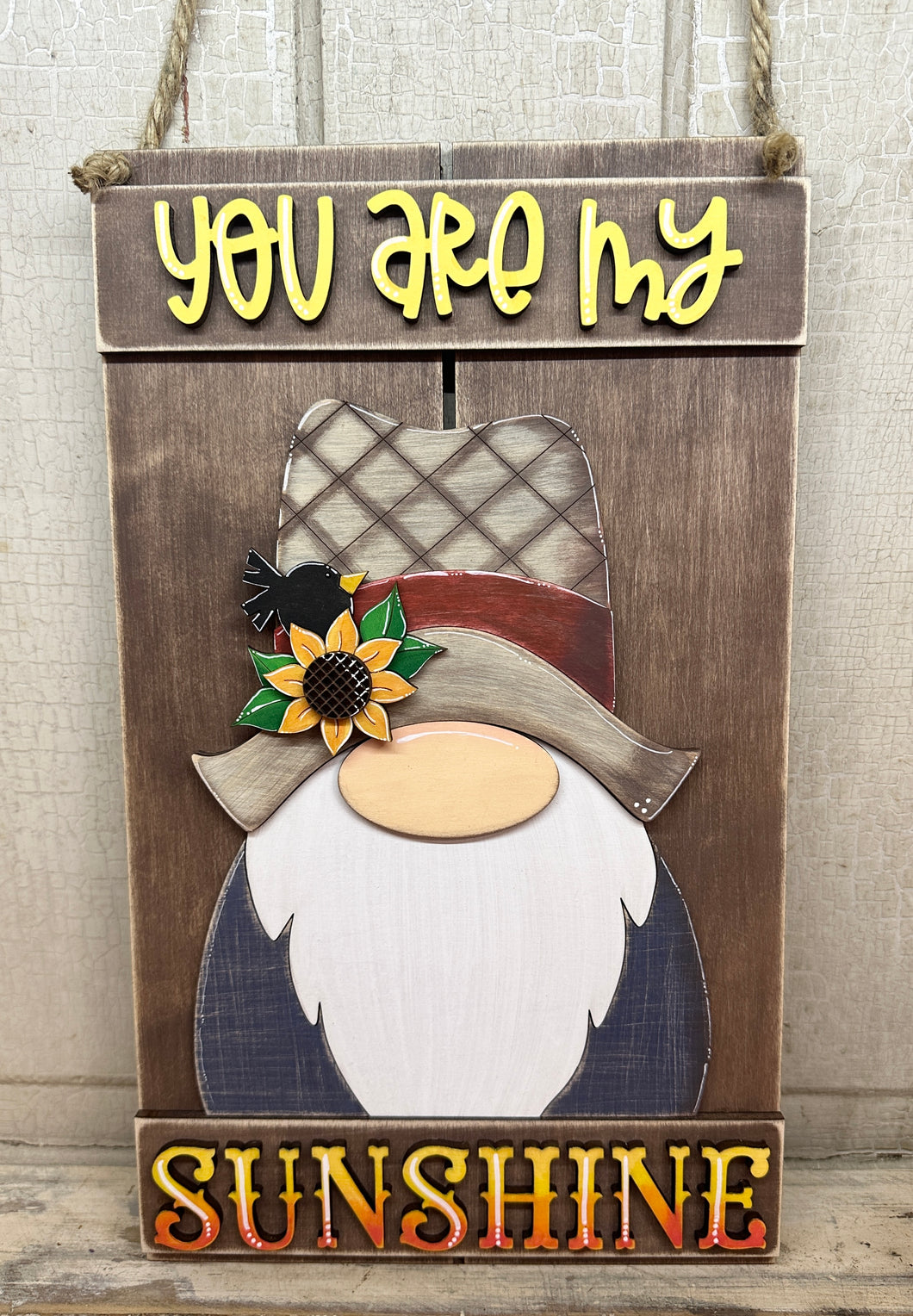 Fall Gnome Door Hanger - Unpainted