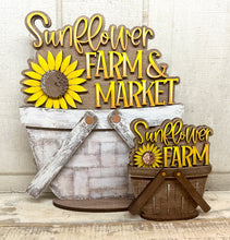 Load image into Gallery viewer, Fall, Halloween &amp; Thanksgiving TINY Basket Inserts - Unpainted