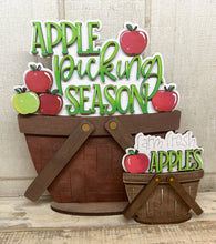 Load image into Gallery viewer, Fall, Halloween &amp; Thanksgiving TINY Basket Inserts - Unpainted