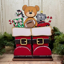 Load image into Gallery viewer, Santa Boots for the Large Basket Inserts  - Unpainted &amp; Unassembled