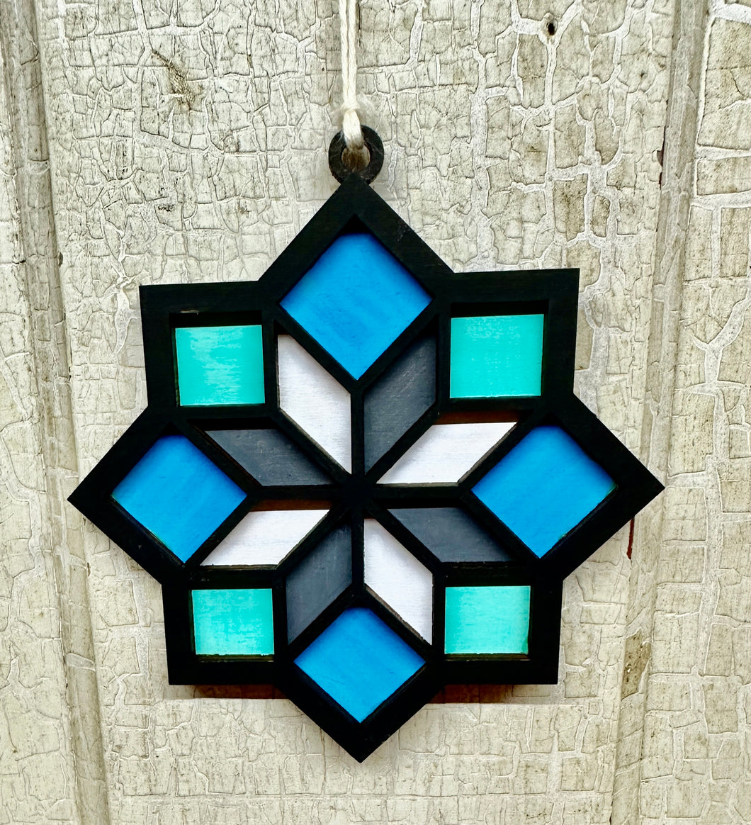 Quilt Block Ornaments - DIY