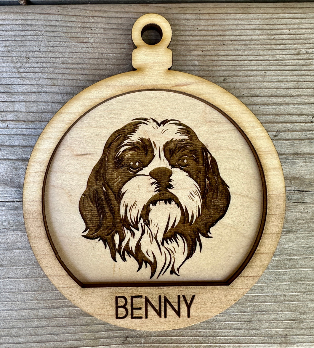 Personalized Dog Ornaments - DIY - Choose Your Breed