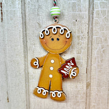 Load image into Gallery viewer, Baking Gingerbread Ornaments - Unpainted &amp; Unassembled