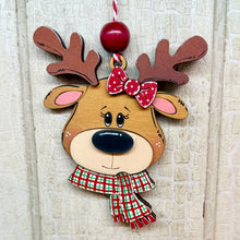 Load image into Gallery viewer, Reindeer Ornaments - Unpainted &amp; Unassembled