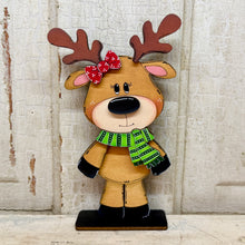 Load image into Gallery viewer, Christmas Reindeer - Unpainted &amp; Unassembled