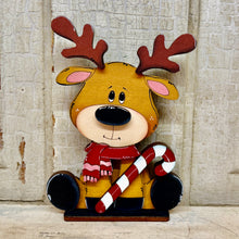 Load image into Gallery viewer, Christmas Reindeer - Unpainted &amp; Unassembled