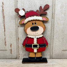 Load image into Gallery viewer, Christmas Reindeer - Unpainted &amp; Unassembled