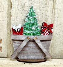 Load image into Gallery viewer, Christmas, Winter &amp; New Year TINY Basket Inserts - Unpainted