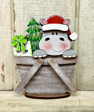 Load image into Gallery viewer, Christmas, Winter &amp; New Year TINY Basket Inserts - Unpainted