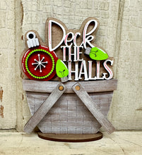 Load image into Gallery viewer, Christmas, Winter &amp; New Year TINY Basket Inserts - Unpainted