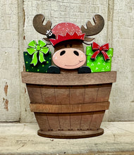 Load image into Gallery viewer, Christmas, Winter &amp; New Year TINY Basket Inserts - Unpainted
