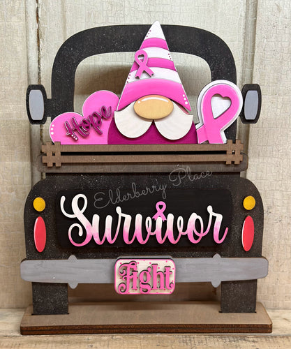 Cancer Survivor Insert for Truck Shelf Sitter, Bread Board or Hanger (NOT included, sold separately)