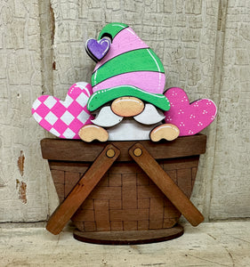 Valentine & St. Patrick's Day TINY Basket Inserts - Unpainted