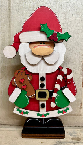 Santa & Mrs. Claus Shelf Sitters - DIY