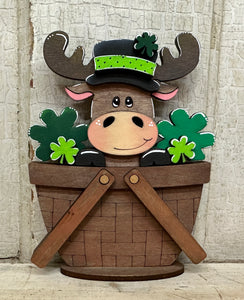 Valentine & St. Patrick's Day TINY Basket Inserts - Unpainted