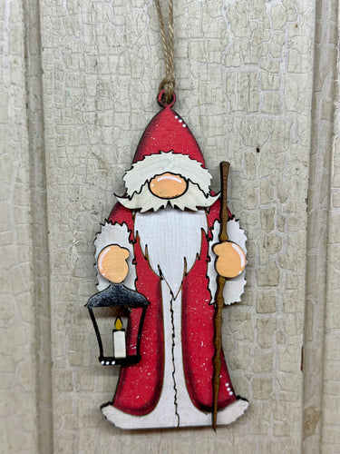 Vintage Santa Ornament - DIY