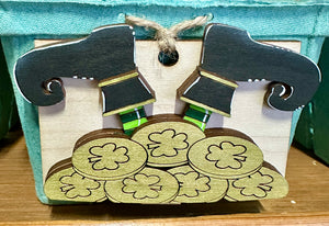 Valentine & St. Patrick's Day TINY Basket Inserts - Unpainted