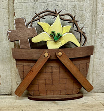 Load image into Gallery viewer, Spring, Easter &amp; Mardi Gras TINY Basket Inserts - Unpainted - 15 Designs